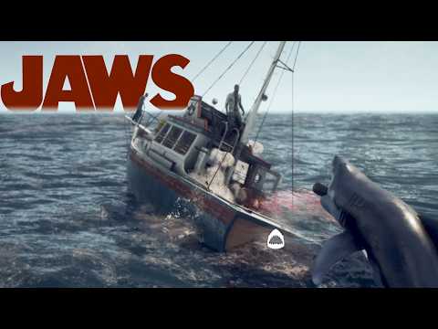 まさかのサメが主人公!?あの超名作映画『JAWS』を再現したホラーゲームがヤバすぎる（大絶叫あり）