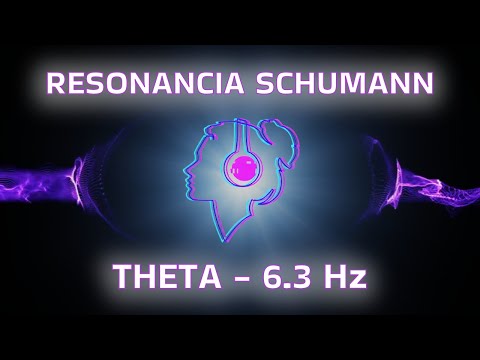 BINAURAL THETA FREQUENCY 6.3Hz | SCHUMANN RESONANCE | 1 HOUR OF PURE TONE