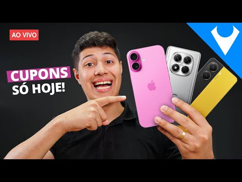 A HORA É AGORA! Galaxy A55, iPhone e XIAOMI com CUPOM! Dia do CONSUMIDOR!