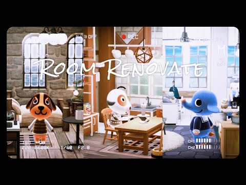 【あつ森】住民の日常を切り取るお部屋づくり|Room Renovate【島クリエイト】