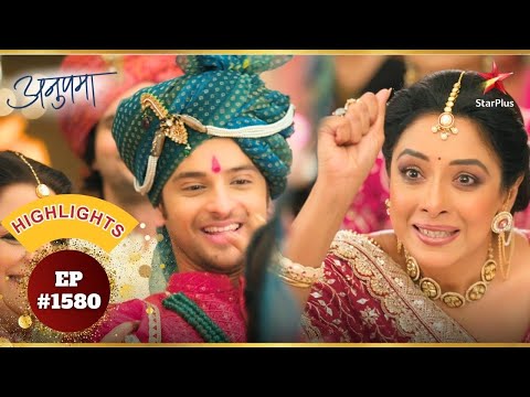 Shahs ने किया Kotharis का स्वागत! | Ep.1580 | Highlights | Anupama | Mon-Sun | 10PM