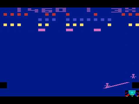 Atari 2600 Game:  Circus Atari (1978 Atari)