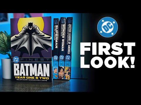 A FIRST LOOK at the DC FINEST Collections! | Batman, Superman, Wonder Woman, Justice League