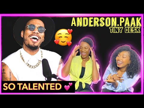 OMG the RASPINESS 😍😱| ANDERSON.PAAK Tiny Desk REACTION