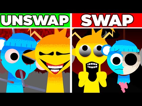 Incredibox Sprunki Retake BUT SWAPPED VS UNSWAPPED! NEW MOD