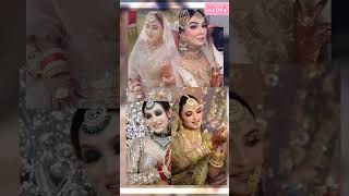 😘😍#Beautiful bridals makeup looks for girls #stylish dpz #viral video #shorts #2023