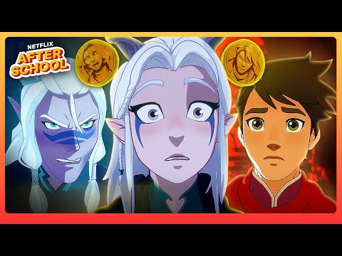 The Fall of the Moonshadow Elves + The Cursed Coin 🌙🧝‍♂️ The Dragon Prince | Netflix After School