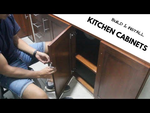 How to Build and Install Kitchen Cabinets