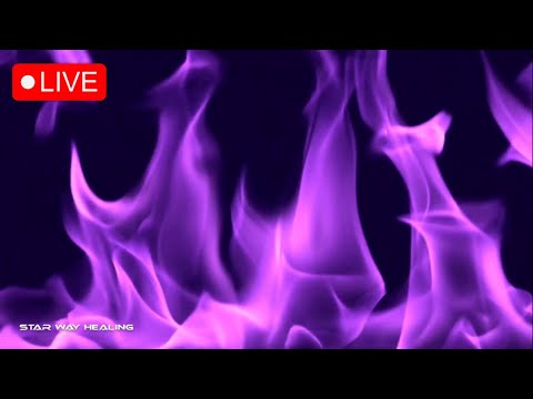 852Hz + 963Hz VIOLET FLAME KARMA CLEANSE, REMOVE ALL NEGATIVE ENERGY, MANIFEST MIRACLES, REIKI