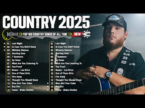 Country Songs 2025 🎶 Luke Combs, Chris Stapleton, Kane Brown, Morgan Wallen, Thomas Rhett,Luke Bryan