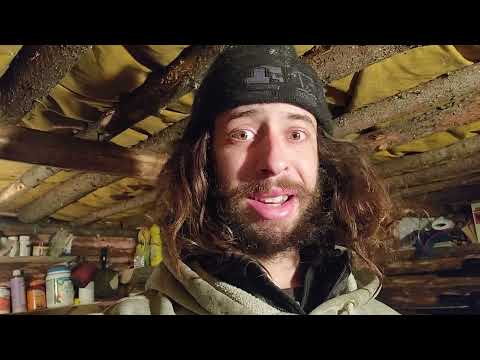 Building Off Grid Log Cabin: Alone In The Yukon Ep.5 Christmas At The Cabin, DIY Home Kitchen Build