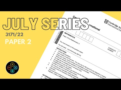 O Level Math D July Series 2021 Paper 2 3171/22