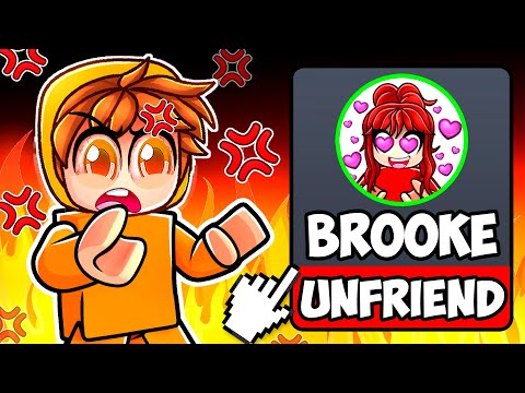 I UNFRIENDED MY CRUSH IN ROBLOX...