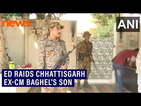 ED raids Chhattisgarh ex-CM Bhupesh Baghel's son in liquor 'scam'