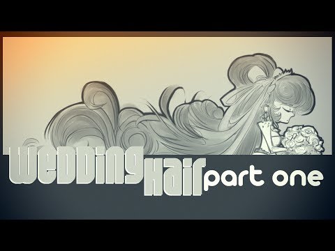 [SpeedART] Wedding Hair. Part One