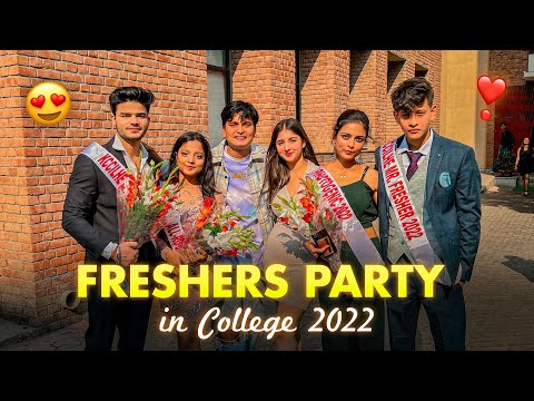 Fresher's Party 2022 | College Life | Bihari Ladka Vlogs