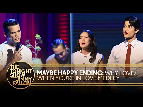 A Performance from Maybe Happy Ending: Why Love/When You're In Love Medley | The Tonight Show