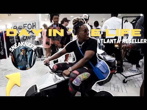 DAY IN THE LIFE VLOG ( ATLANTA STREETWEAR MARKET + Q&A ANSWERING ALL YOU GUYS QUESTIONS )