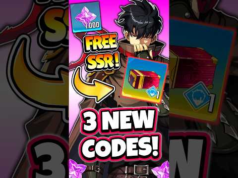 FREE SSR CODE! 3 NEW CODES! USE FAST! [Solo Leveling: Arise] #code #newcode #sololeveling