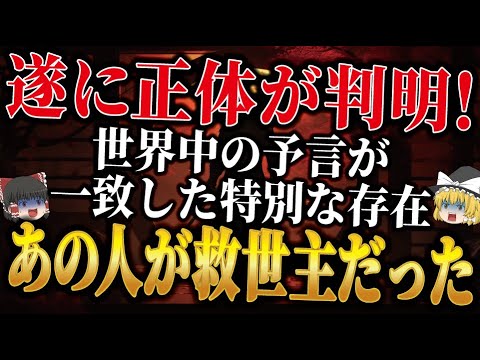 【今すぐ見てください】救世主が日本から本当に現れる！？世界中の予言が一致した救世主の正体は！？日本人が特別と言われる理由とは！？【ゆっくり解説】