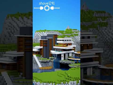 Building an Ultra Modern Minecraft House