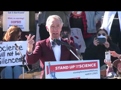 Full Bill Nye speech at Stand Up for Science 2025 rally in DC opposes 'suppression of science'