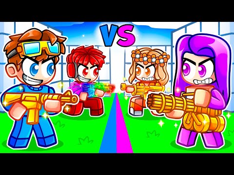 BOYS vs GIRLS REMATCH In Roblox Rivals!