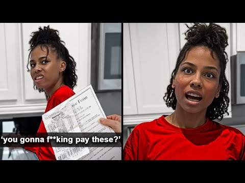 Man EXPOSES Toxic Wife Who Refuses To Pay ALL Her Bills..