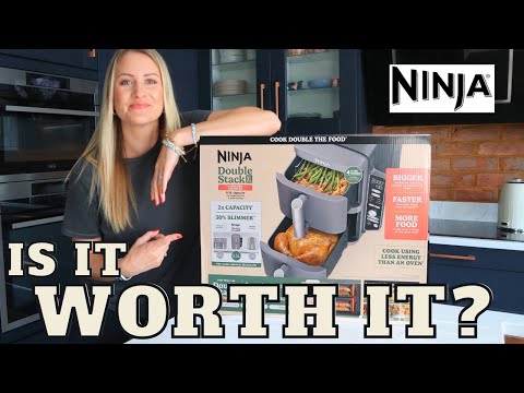 Ninja Double Stack XL Air Fryer Review. Unbox & Testing the Ninja Vertical Dual Drawer AirFryer 2024