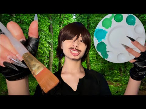 ASMR~ Daryl Dixon paints your face (personal attention) TWD 🏹✨