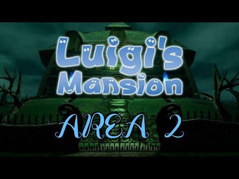 LUIGI'S MANSION - Full Game Walkthrough (Area 2) - No Commentary