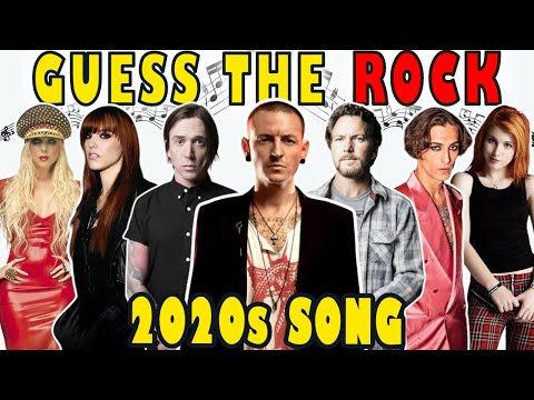 Guess The Song 2020s Rock Songs 🎶 Ultimate Rock Music Quiz