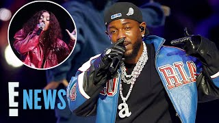 Kendrick Lamar Disses Drake During Halftime Show Performance | Super Bowl 2025 | E! News