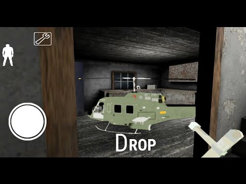 Granny v1.8 New Update  Helicopter Escape