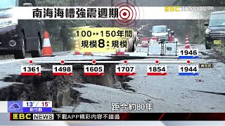 巨震周期將至 日本全面戒備南海百年大地震 @newsebc