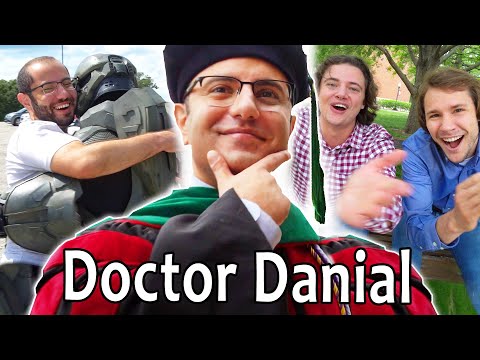 HE'S A REAL DOCTOR NOW!!!!