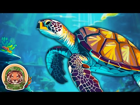 Learn All About Sea Turtles! | Sea Animal Songs For Kids | KLT Wild