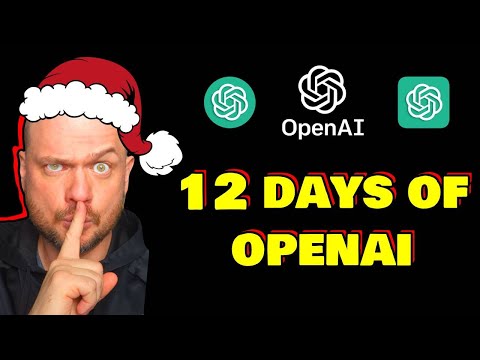 OpenAI Live Stream | 12 days of OpenAI Releases and Demos 🎅❄️🎄