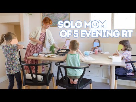 Solo Evening Rt. As A Mom of 5 | Homemaker