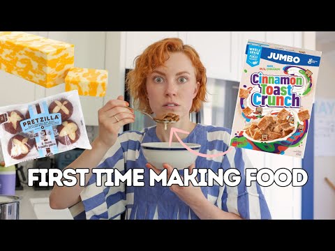 My First Time (making food!) As A Homemaker