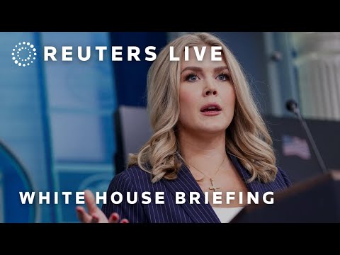 LIVE: White House briefing with Karoline Leavitt