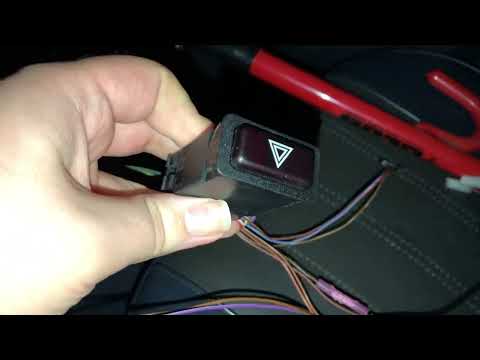 BMW 1985 318i E30 defroster switch wiring location