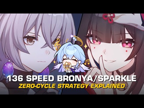 What is the 136 Speed Bronya/Sparkle x Robin Tech? | 0-Cycle Strategy Explained | MOC v2.6