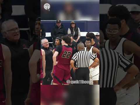 Bryce James: Overtime Huddle Infiltrator! 🤫 #basketball