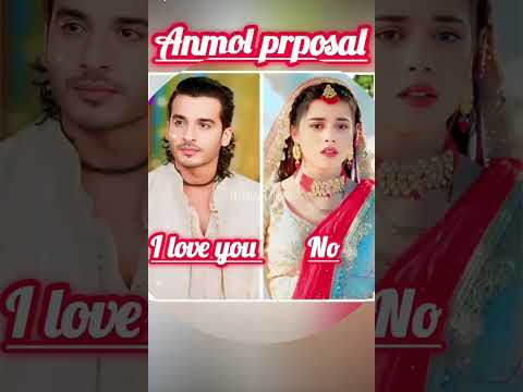 Anmol marriage love proposal 🌹with dangletv serial#shorts#viral#mannsundar#deewani#aaina#trending#yt