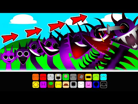 Incredibox Sprunki: But They Are All Durple From All Phases