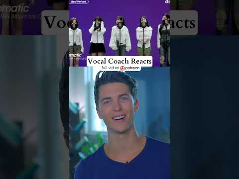 Vocal coach reacts to Red Velvet performance on Dingo Voice #kpop #vocalcoach #reaction #redvelvet