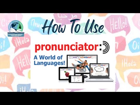 How To Use Pronunciator