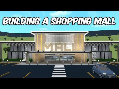 ❤️BUILDING❤️ A MALL IN BLOXBURG AN✅️ DECORATING THE EXTERIOR OF THE 🏠 ❤️