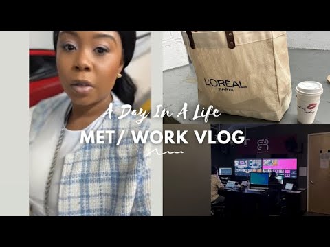 A Day In A Life Of A MUA| MET Gala Event / Work Vlog